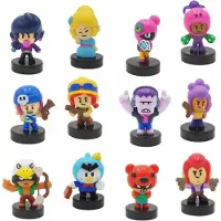 Brawl Stars Pack 12 Figuras Caja Ventana Deluxe