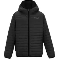 Regatta - Kid's Junior Hooded Hillpack - Chaqueta de fibra sintética size 7-8 Years, negro