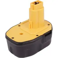 Techtek Batería compatible con [DeWalt] DC528 Flashlight, DC551KA, DC612KA, DC613KA, DC614KA, DC615KA, DC728KA, DC731KA, DC735KA, DC735KB, DC757KA,