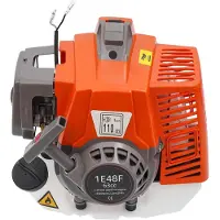 StarTech.com Motor de gasolina - Motor de 2 tiempos, 63 cm³ - Potencia: 2,2 kW - Para maquinaria agrícola, desbrozadoras, generadores, bombas de agua - Color: rojo