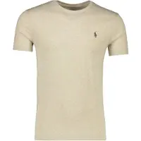 Ralph Lauren Camiseta T-SHIRT AJUSTE COL ROND EN COTON LOGO PONY PLAYER hombre - Beige - EU XXL