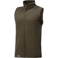 Woolpower - Vest 400 - Chaleco de lana merina size XL, marrón