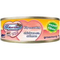 Renske Comida Húmeda Sin Cereales - Comida para Gatos - Pollo y salmón