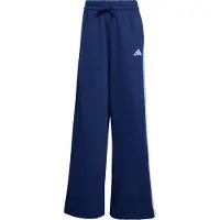 Adidas adidasPantalón ancho de felpa 3 Stripes S Dark Blue Mujer