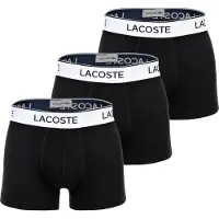 Lacoste Calzoncillo boxer negro / blanco