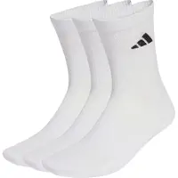 Adidas Calcetines deportivos 'CUSHIONED SPORTSWEAR CREW 3 PAIR PACK' negro / blanco / blanco lana