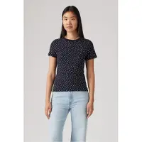 Levi's Essential Housemark Tee Blue Talla: XXS | Camisetas de Seda Outlet | Mujer | Azul