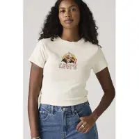 Levi's Camiseta 'Essential' beige / amarillo claro / rojo claro / blanco