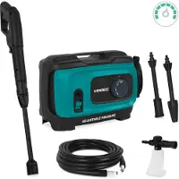 Vonroc Hidrolimpiadora V18C – 1800W – 140 bar – regulador de presión | Incl. accesorios