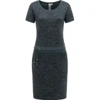 Ragwear Vestido de verano 'Baomi Zoo Youmodo' gris / negro