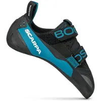 Scarpa - Boostic - Pies de gato size 45, negro/turquesa