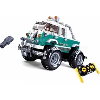 Sluban Juego De Construcción Power Bricks R/c 2.4g Truck 397 Piezas
