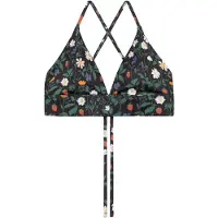 DEDICATED - Women's Bikini Top Alva - Parte superior de bikini size L, gris