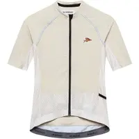 CafÉ Du Cycliste - Women's Magda - Maillot de ciclismo size XL, beige