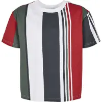 Urban Classics Camiseta navy / verde oscuro / rojo / blanco