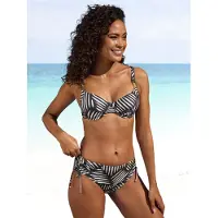 LASCANA Top de bikini antracita