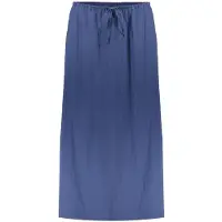 Geisha Skirt Lace Waistband Ink Blue Talla: S | Faldas Maxi Outlet | Mujer | Azul