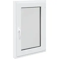 vidaXL Ventana oscilante y pivotante para sótano RISOR, 60 x 90 cm