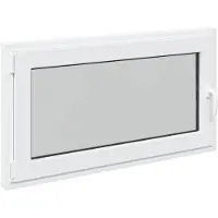 vidaXL Ventana oscilante y pivotante para sótano, modelo RISOR, 110 x 70 cm