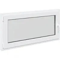 vidaXL Ventana oscilante y pivotante para sótano RISOR, 120 x 60 cm