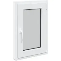 vidaXL Ventana oscilante y pivotante para sótano, modelo RISOR, 50 x 75 cm