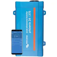 Victron Energy PIN243750200, interno, 24 V, 230 V, convertidor de corriente continua a alterna, 165 mm, 260 mm