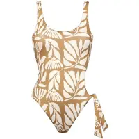 Watercult - Women's Coastal Bohemia Swimsuit No. 8780 - Traje de baño size 40 - Cup: C, blanco