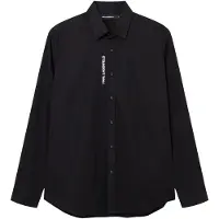 Karl Lagerfeld Camisa azul oscuro