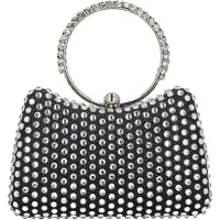 Faina Bolso de mano negro