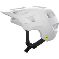 POC - Cascos MTB - Kortal Race Mips Hydrogen White Matt - Talla 51-54 cm - Blanco
