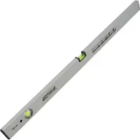 AWTOOLS , nivel de aluminio anodizado, 120 cm