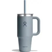 Hydroflask - Travel Tumbler Clear Lid - Vaso aislante size 710 ml, gris