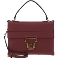 Coccinelle Bolso de hombro 'Arlettis Handbag Grained Leather' marrón claro