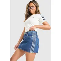 Adidas Faldas cortas 3 STRIPES SKIRT DENIM mujer - Multicolor - FR 34