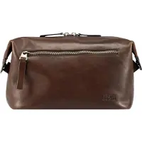 Jost Lund Bolsas de aseo Piel natural 25 cm marrón