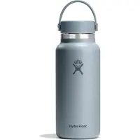 Hydroflask - Wide Mouth With Flex Cap 2.0 - Botella térmica size 946 ml, gris