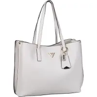 GUESS Bolso de mano 'Meridian' marfil