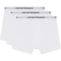 Emporio Armani para hombre. EM005064_AF24322 Set 3 Bóxers Bot blanco (XL), Homewear, Algodón, outlet 2026.