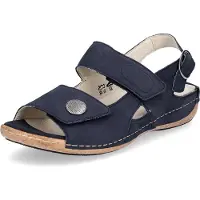 Waldlaufer Sandalias 'Sandale Damen 342002 191 217 Echtleder in blau' azul
