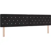 Syfax Cabecero LED con tiras LED con cabecera 200 cm Terciopelo