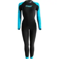 Cressi Traje De Neopreno De Manga Larga Para Mujer Karua 3-2 Mm
