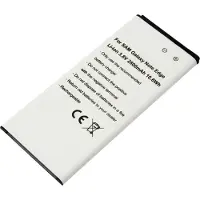 Avizar , batería de iones de litio para Samsung Galaxy Note Edge, 3.8V, 2800mAh, 10.6Wh, duradera, color blanco