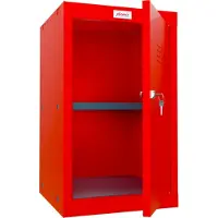 Phoenix CL0644RRK, mueble de almacenamiento tipo caja con cerradura de llave, color rojo
