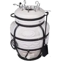 Tandoor Horno "Jäger": Horno "Jäger" con tapa abatible y sin base.Variante de horno : Horno "Jäger" con tapa abatible y sin base