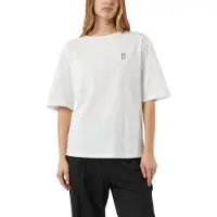 Comma T-shirts White Talla: L | Camisetas de Seda Outlet | Mujer | Blanco