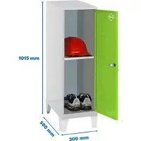 Simonlocker Montadas Taquilla Dism.mini+ban+pies 1015x300x500 Mm