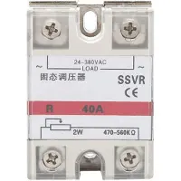 Gistuch Reguladores de tensión de semiconductores, módulo de relé monofásico, baja frecuencia, SSVR-40A, 24–380 VAC