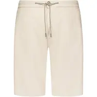 No-excess Short Chino With Linen Garment Dyed Desert Talla: XL | Pantalones Cortos Outlet | Hombre | Blanco