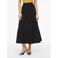 Vila Falda Midi De Cintura Alta Prisilla Ankle