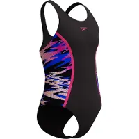 Speedo - Kid's Hyperboom Splice Muscleback Swimsuit - Traje de baño size 152, negro